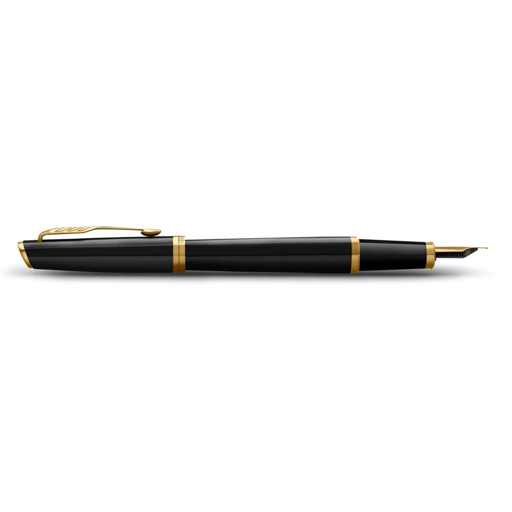 PARKER 派克 子午線Meridian系列 麗雅黑金夾 鋼筆 F尖