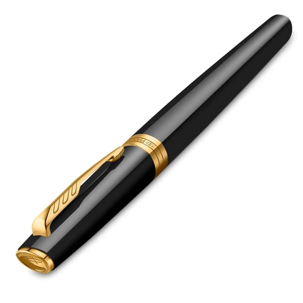 PARKER 派克 子午線Meridian系列 麗雅黑金夾 鋼珠筆