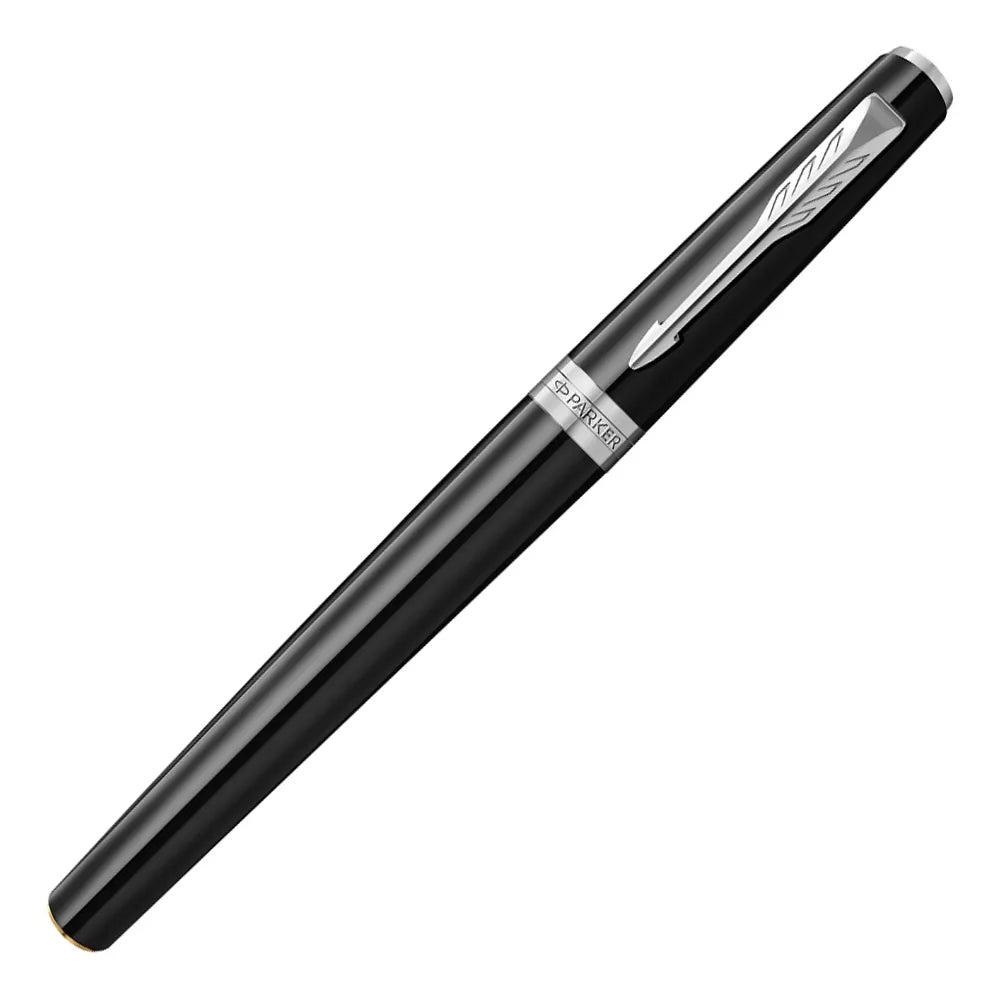 PARKER 派克 子午線Meridian系列 麗雅黑白夾 鋼筆 F尖