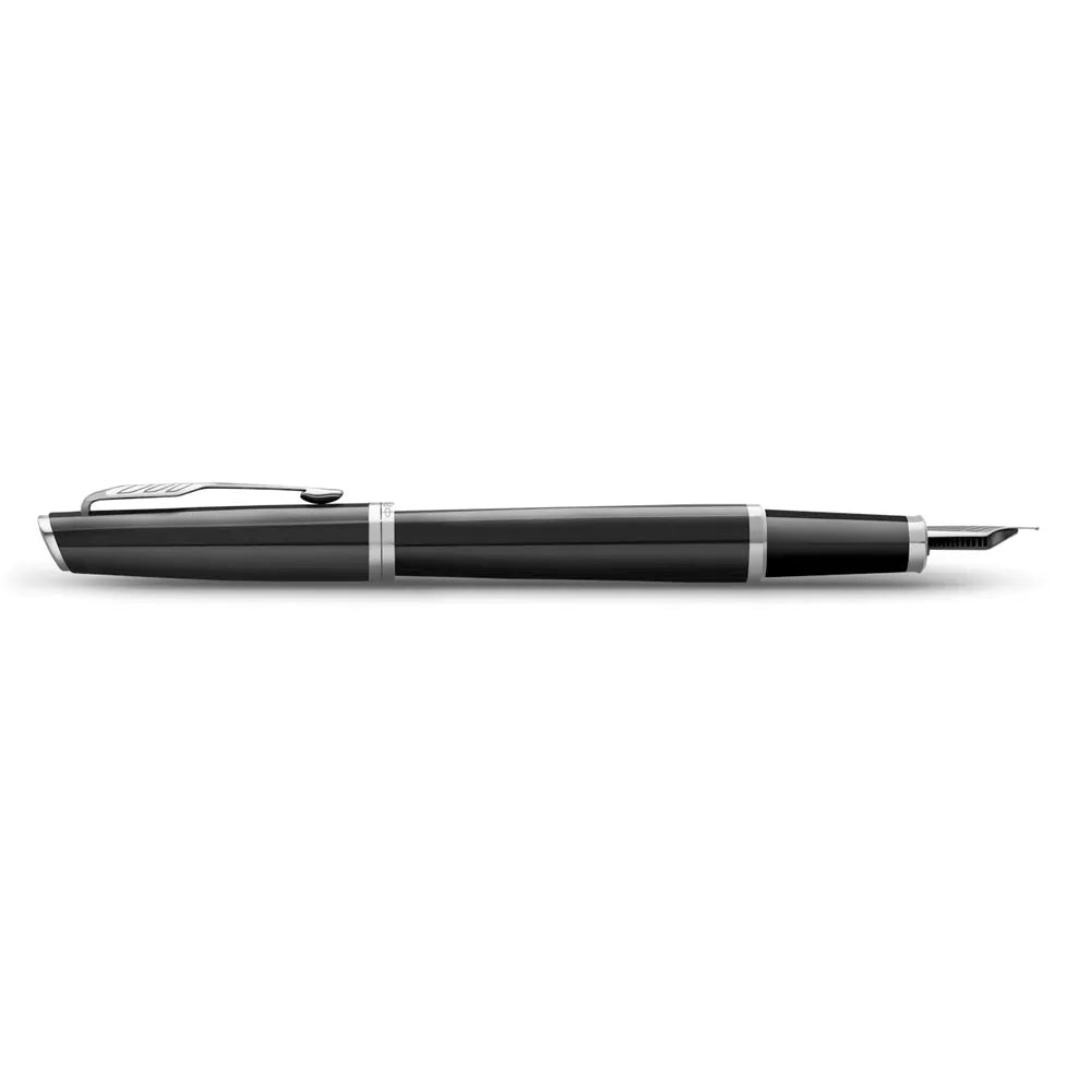 PARKER 派克 子午線Meridian系列 麗雅黑白夾 鋼筆 F尖
