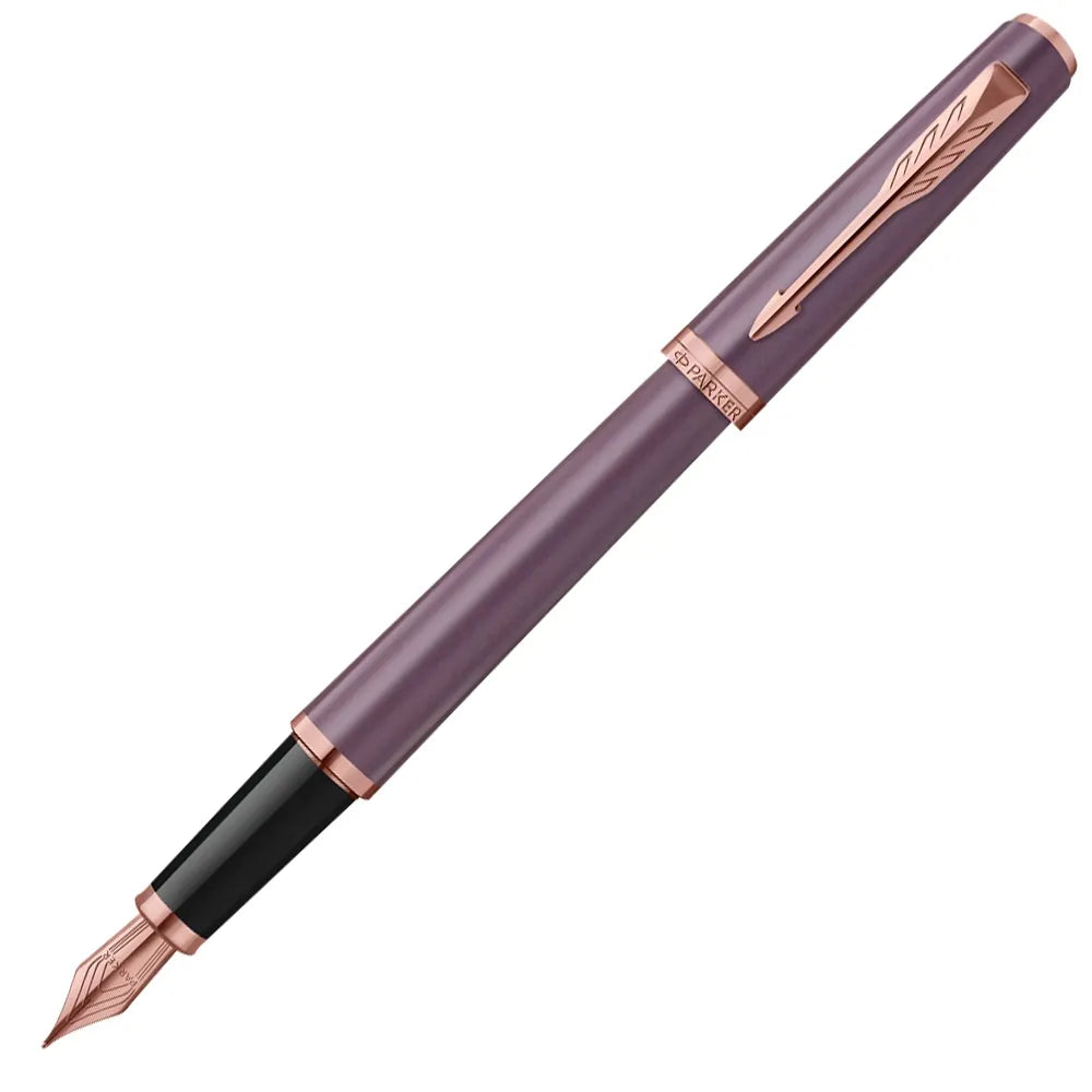 PARKER 派克 子午線Meridian系列 凝紫玫瑰金 鋼筆 F尖