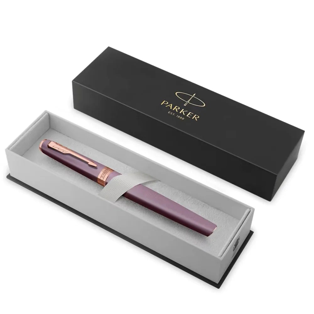 PARKER 派克 子午線Meridian系列 凝紫玫瑰金 鋼筆 F尖