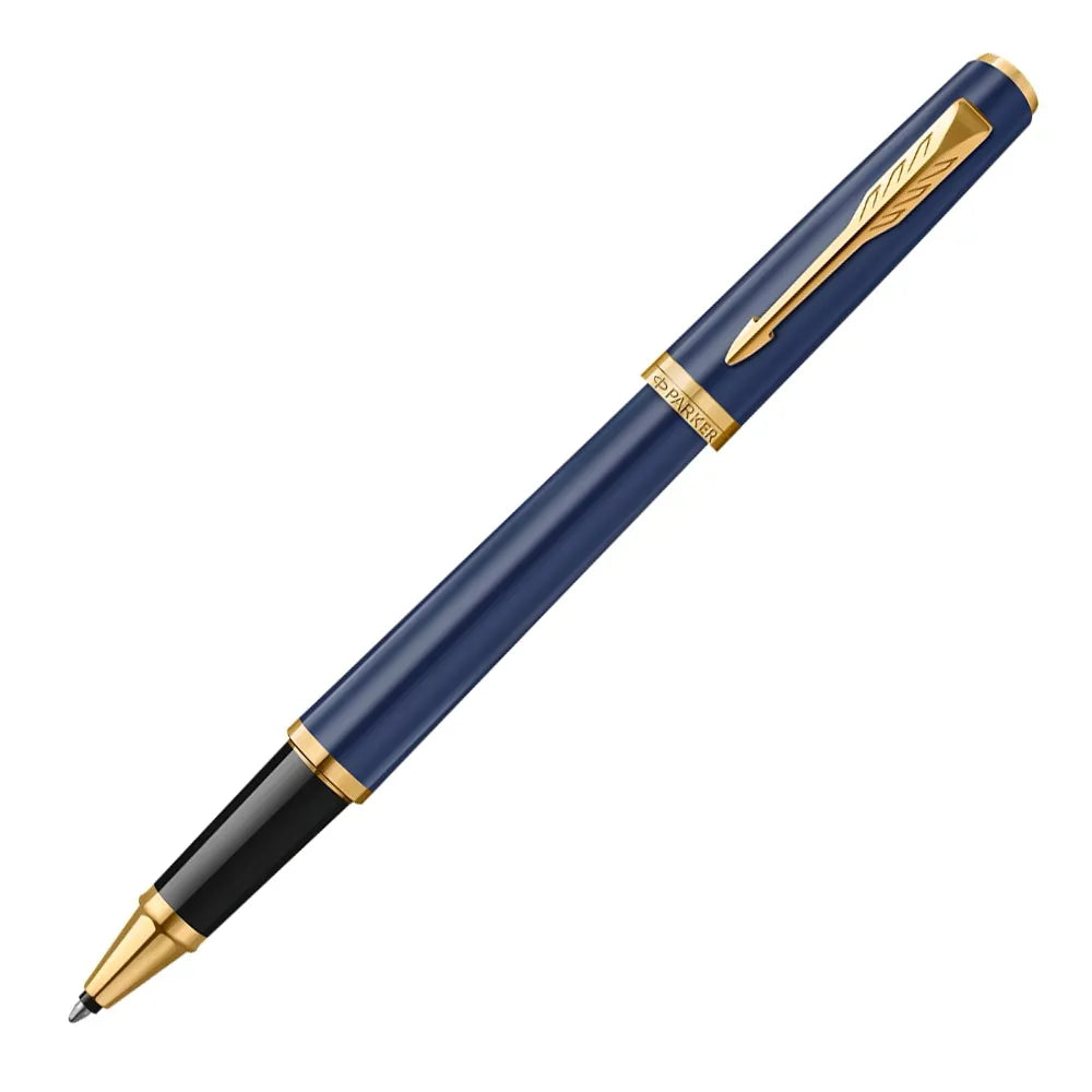 PARKER 派克  子午線Meridian系列 寶藍金夾 鋼珠筆