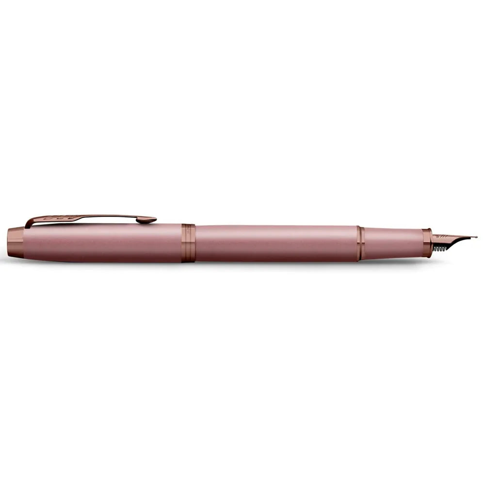 PARKER 派克 新IM金屬系列 柔光粉 鋼筆 F尖