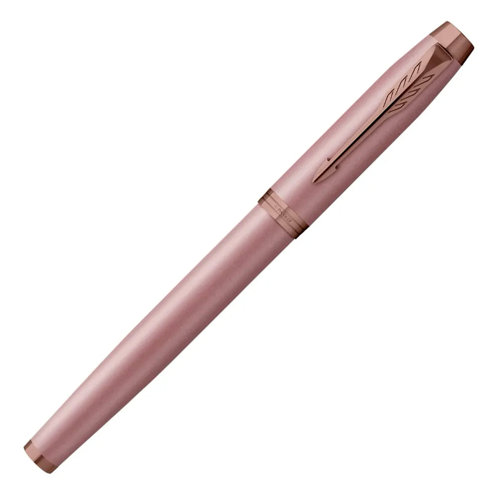 PARKER 派克 新IM金屬系列 柔光粉 鋼筆 F尖