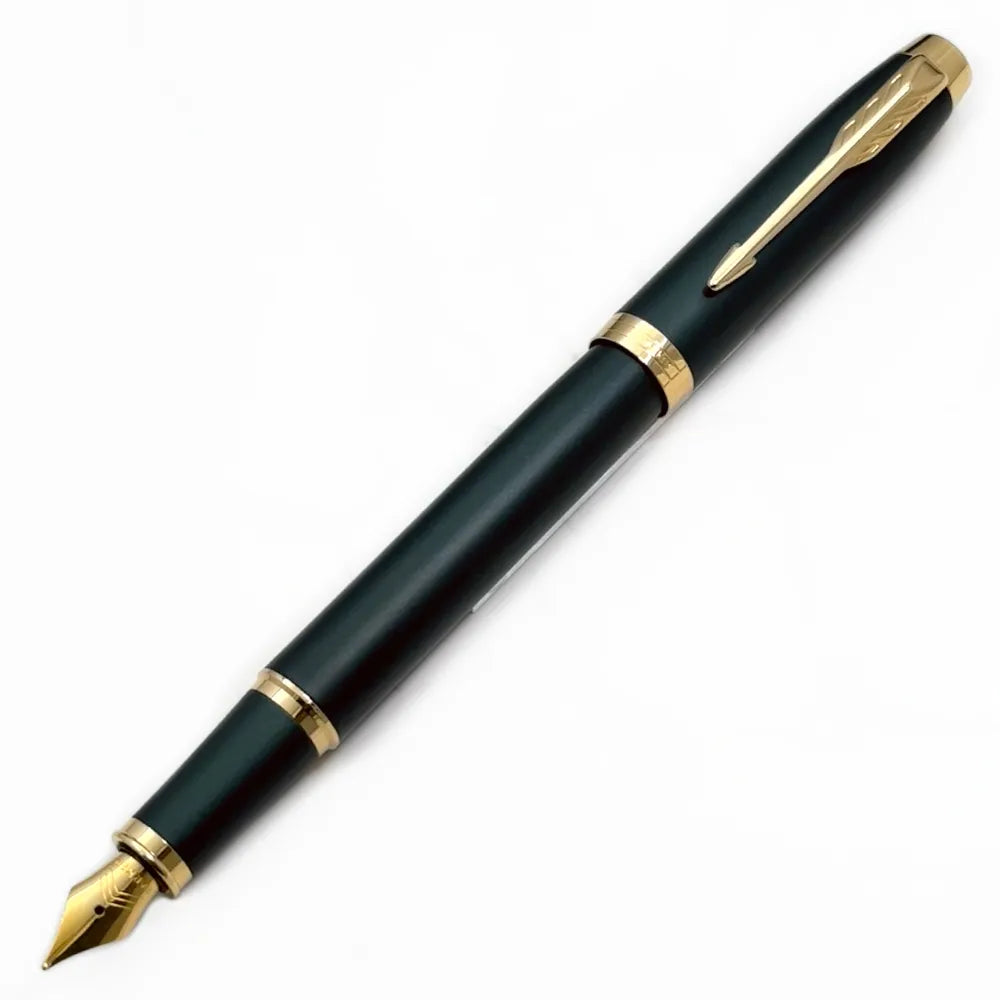 PARKER  新IM金屬系列 鎏金綠 鋼筆 F尖