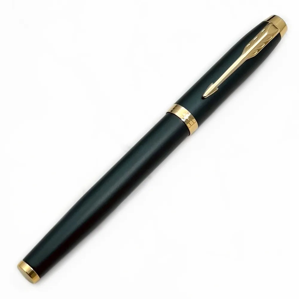 PARKER  新IM金屬系列 鎏金綠 鋼筆 F尖