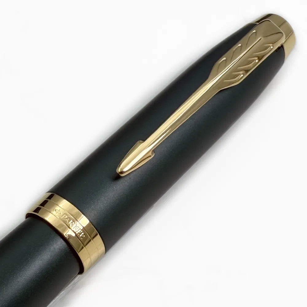 PARKER  新IM金屬系列 鎏金綠 鋼筆 F尖