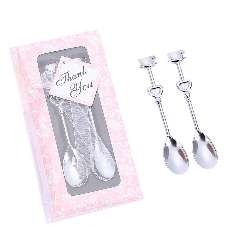 家居生活雜貨舖 咖啡杯造型不鏽鋼茶匙