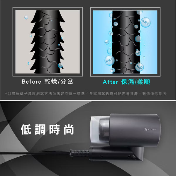 AZOMA WD-01 可摺疊負離子吹風機