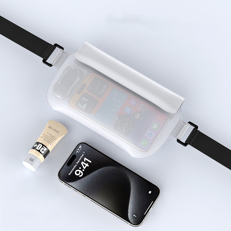 創意小物館 大容量手機防水腰包