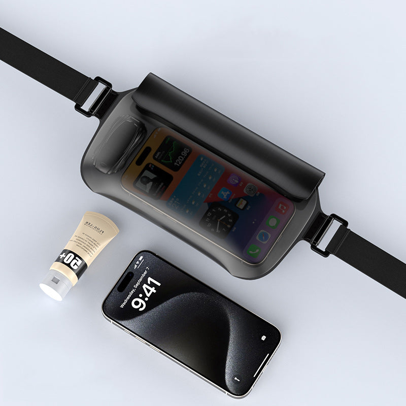 創意小物館 大容量手機防水腰包