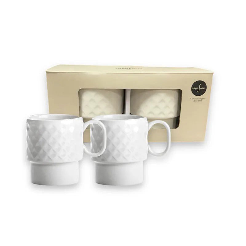 【瑞典 sagaform】Coffee & More 咖啡杯2入組 250ml