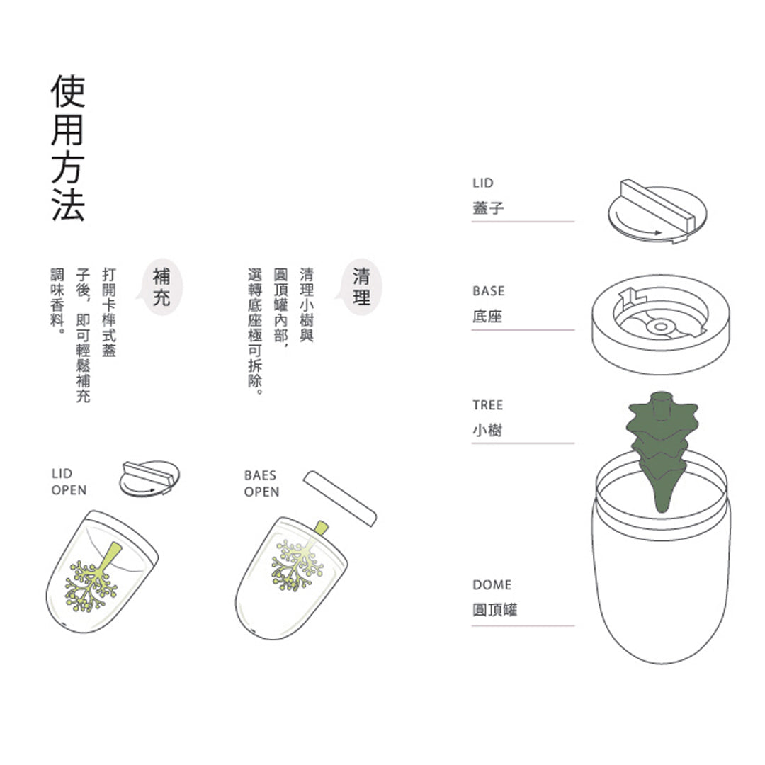 QUALY 季節滋味-調味罐(一組4入)