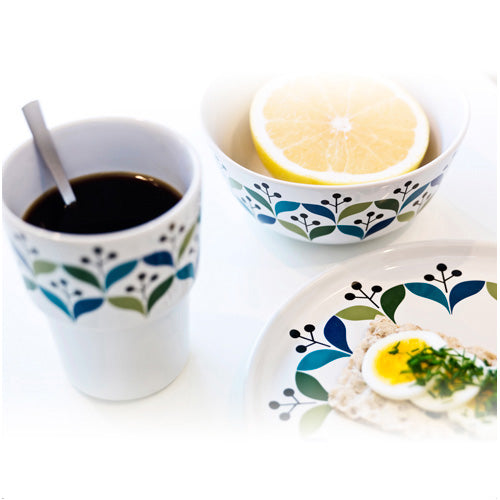 瑞典 Sagaform Retro手握杯(復刻花2入)