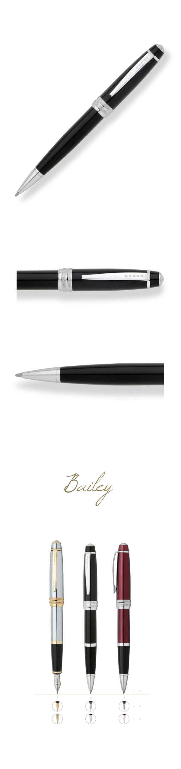 CROSS Bailey 貝禮系列 原子筆