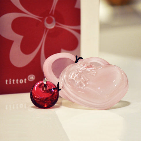 琉園 tittot 我的心情人 琉璃項鍊+琉璃收藏盒