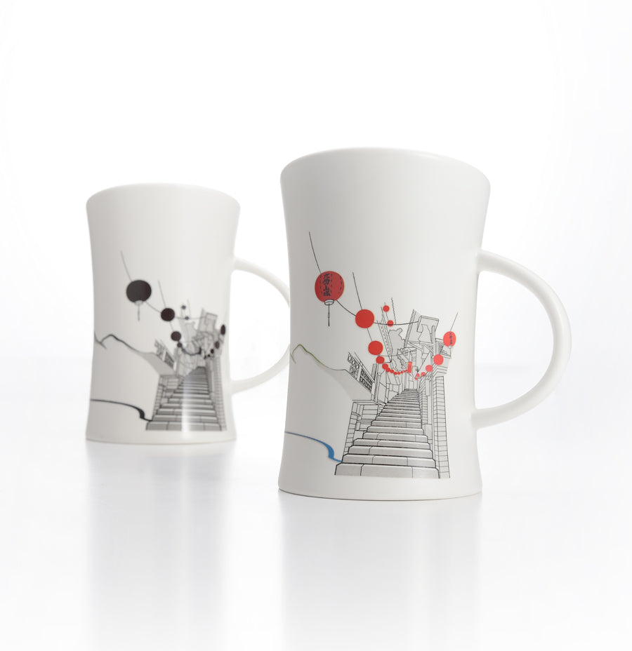 集瓷 cocera 天燈三景變色杯