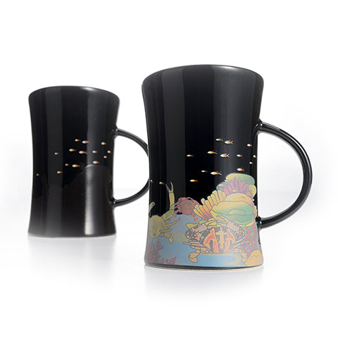 集瓷 cocera 萬里海蟹變色杯