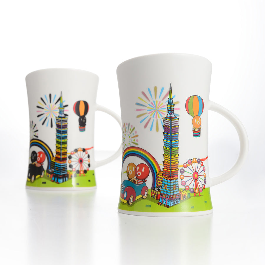 集瓷 cocera 台北101變色杯