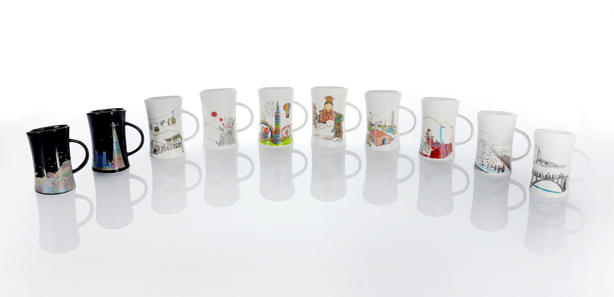 集瓷 cocera 台北101變色杯