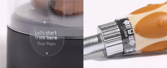 iThinking Bear Papa 棘輪螺絲起子組