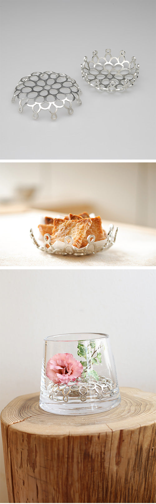 能作 純錫蓮花收納蓋