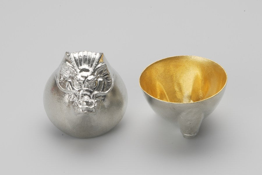 能作 金箔生肖造型杯