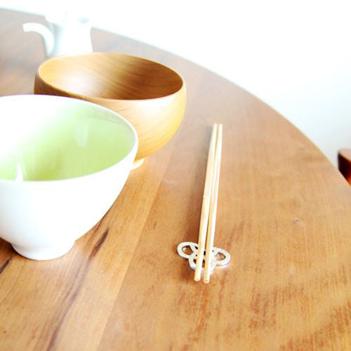 能作 純錫日式結繩筷架組 (五入)