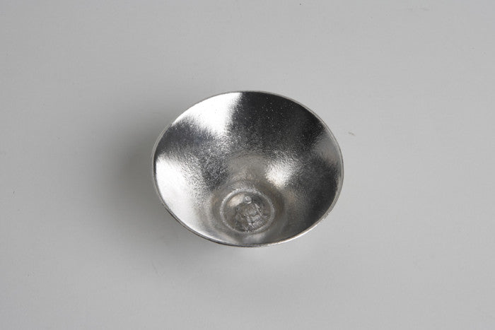 能作 純錫富士山造型杯