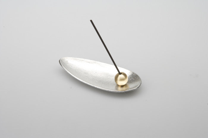 能作 竹葉薰香盤