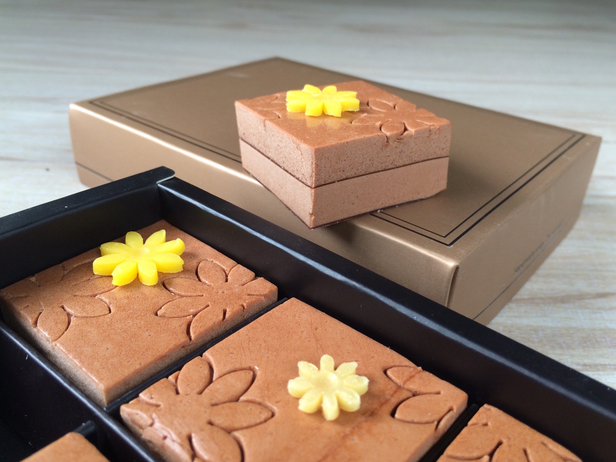 G's Life 可可花兒‧六入方塊巧克力香皂禮盒