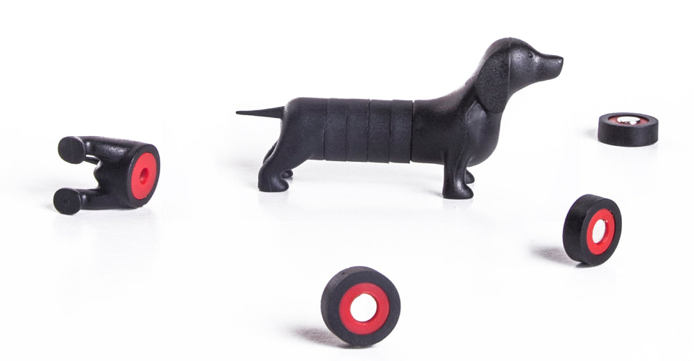 QUALY 臘腸狗磁鐵