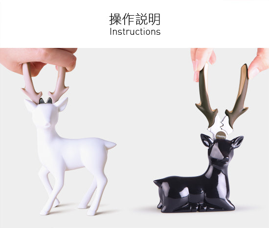 iThinking Dear Deer 鹿角尖嘴鉗 臥鹿