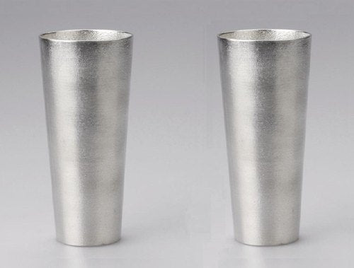 日本能作 NOUSAKU 純錫啤酒杯組 - L