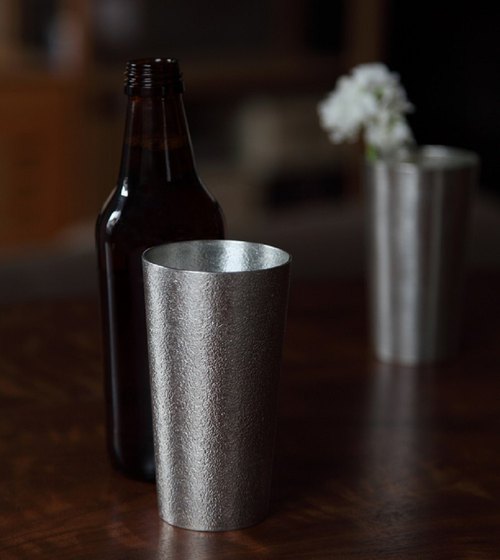 能作 純錫啤酒杯組