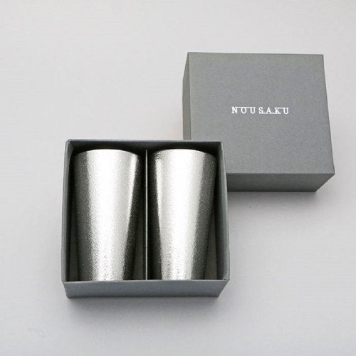 能作 純錫啤酒杯組