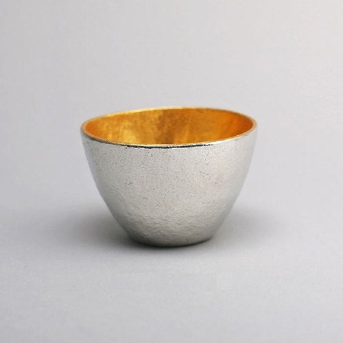 日本 能作 純錫 · 金箔清酒杯組
