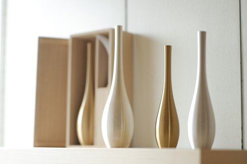 日本能作 銀彩曾呂利花瓶 - S