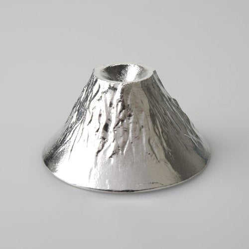 日本 能作 金箔富士山風情杯木盒組 (一錫一金箔)