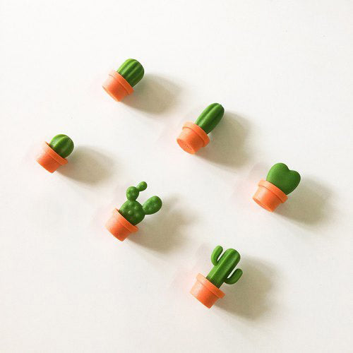 QUALY 仙人掌磁鐵 橘