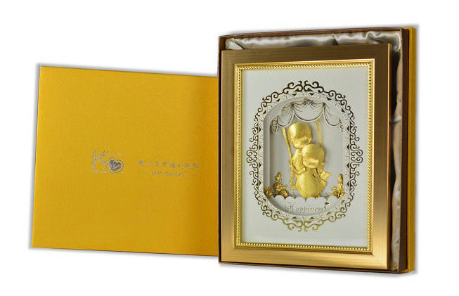 凱馨 世紀婚禮 Yes, I do.黃金箔 王子與公主的幸福起點 (直式) (附保證書、提袋)