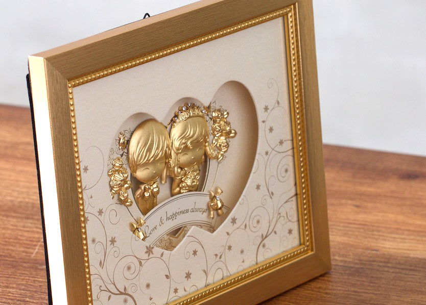 凱馨 世紀婚禮 Yes, I do.黃金箔 王子與公主的幸福起點 (白色西式) (附保證書、提袋)