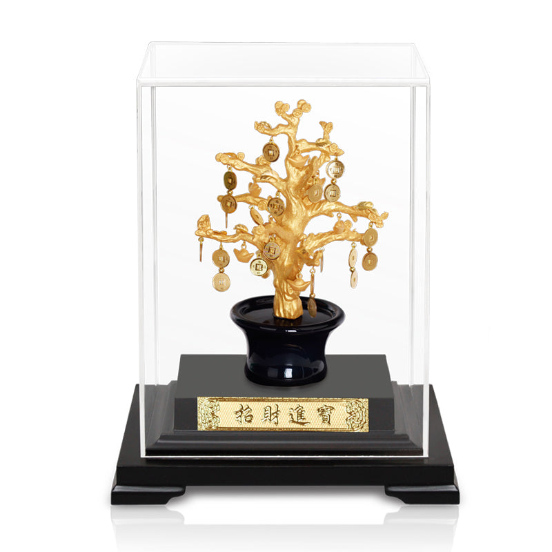 凱馨 金箔招財許願樹