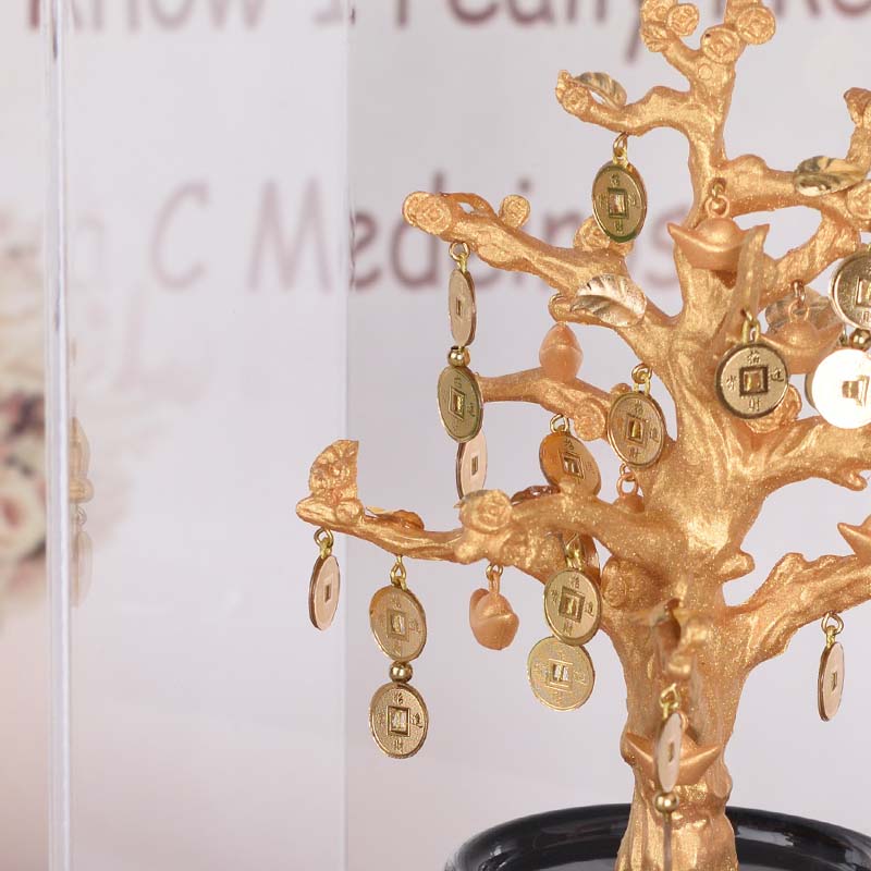 凱馨 金箔招財許願樹