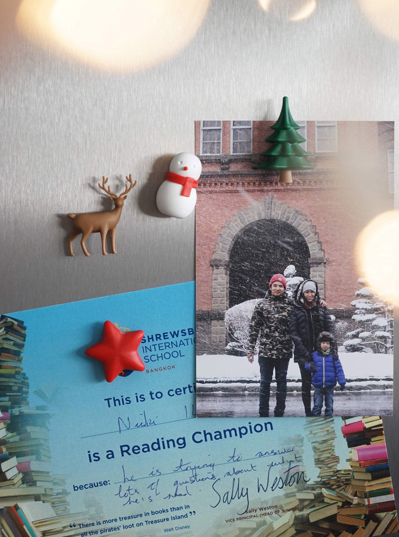 QUALY 聖誕冬季願望磁鐵