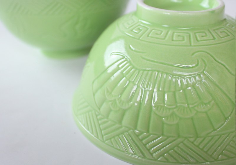 集瓷 cocera 【丹青燒】復刻丹青碗