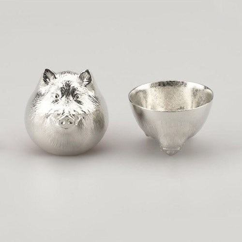 能作 純錫生肖造型杯