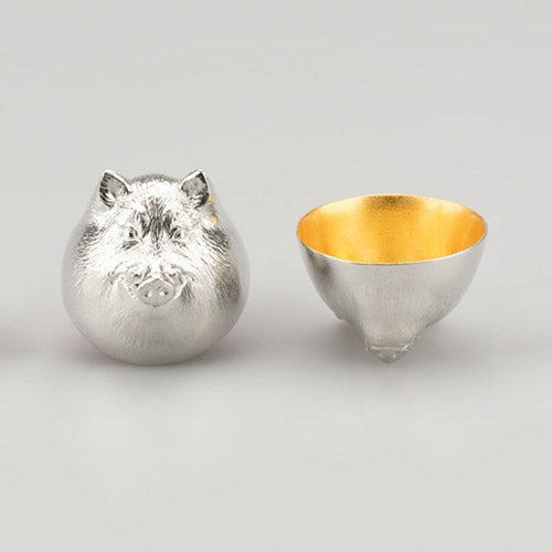 能作 金箔生肖造型杯