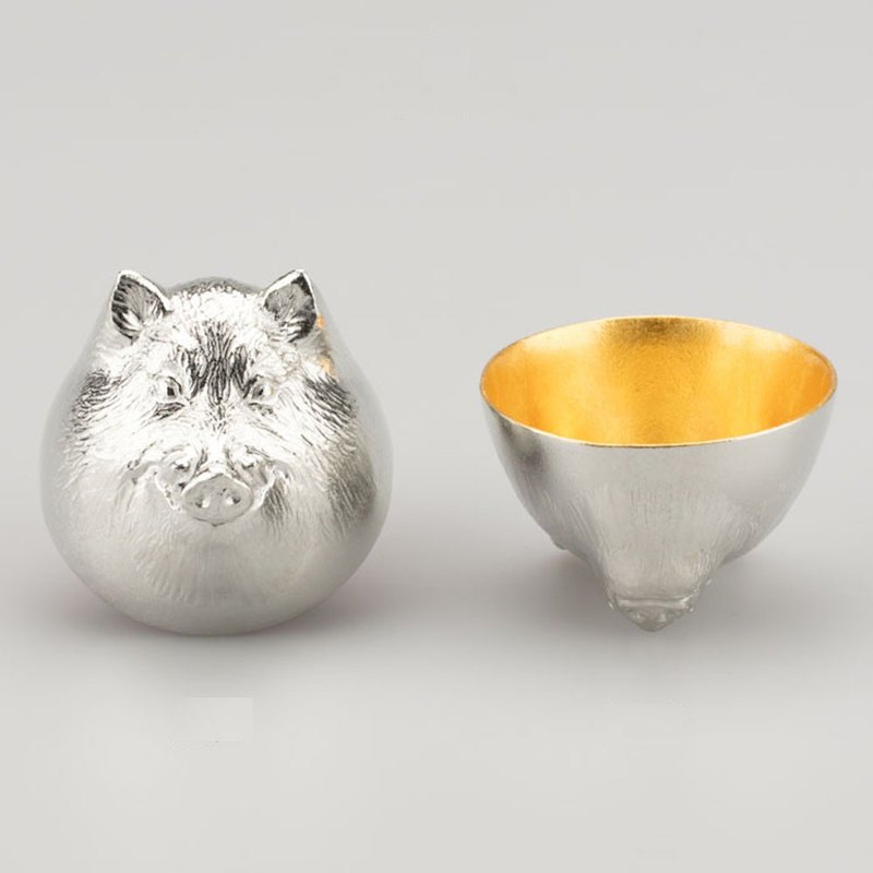 能作 金箔生肖造型杯